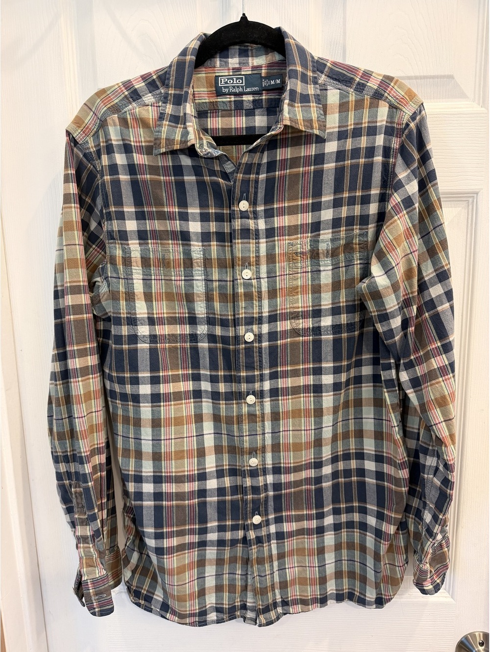 Polo by Ralph Lauren Men's Plaid Button-Up Shirt Medium - Picture 3 of 4